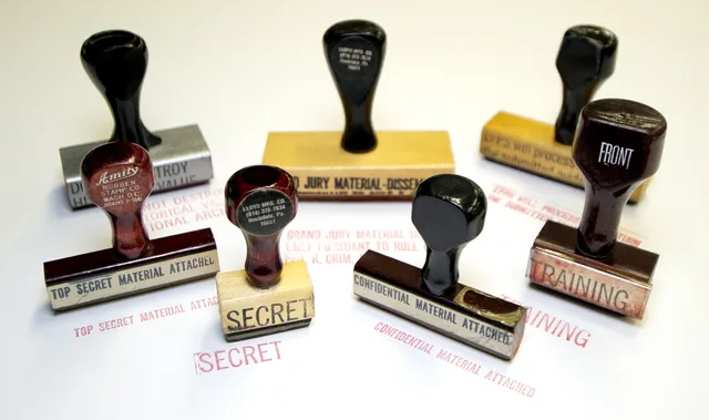 Before computer programs and applications took over the processes of office paperwork, the tool of choice for making administrative tasks easier was the rubber stamp. The FBI’s February #ArtifactoftheMonth is this collection of FBI stamps, an example of some basic office equipment used from the peri. Licensing measurement mistakes, from calling activity a result to merging case states